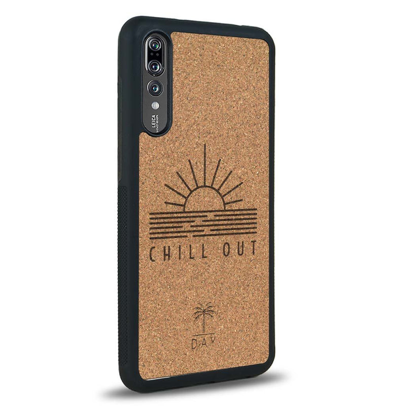 Coque Huawei P20 - La Chill Out - Coque en bois