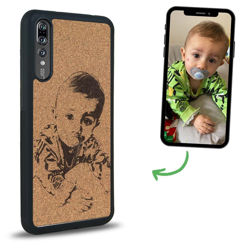 Coque Huawei P20 - La Personnalisable - Coque en bois