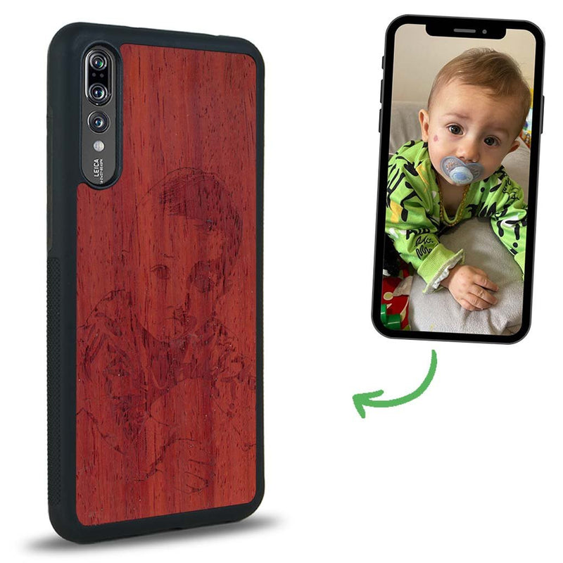 Coque Huawei P20 - La Personnalisable - Coque en bois