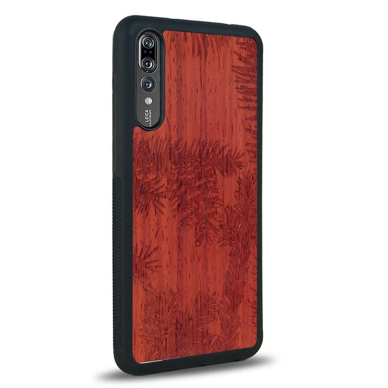 Coque Huawei P20 - La Pomme de Pin - Coque en bois