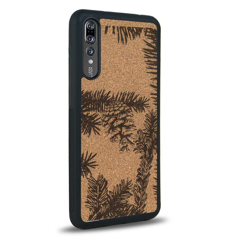 Coque Huawei P20 - La Pomme de Pin - Coque en bois