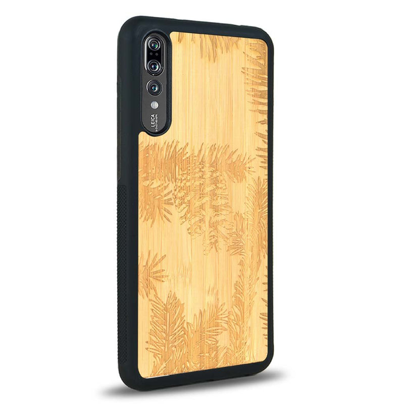 Coque Huawei P20 - La Pomme de Pin - Coque en bois