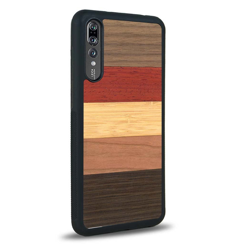 Coque Huawei P20 - L'Arc-en-ciel - Coque en bois