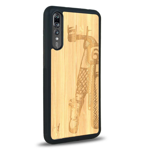 Coque Huawei P20 - On The Road - Coque en bois