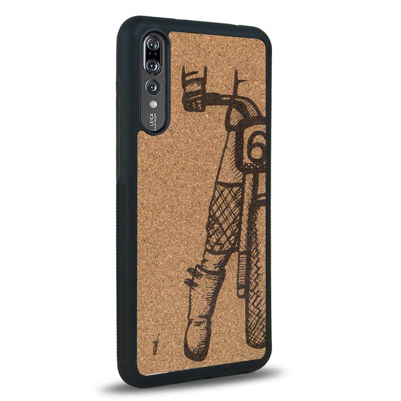 Coque Huawei P20 - On The Road - Coque en bois