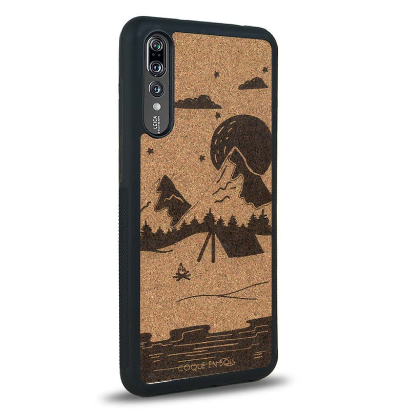 Coque Huawei P20 Pro - Le Campsite - Coque en bois