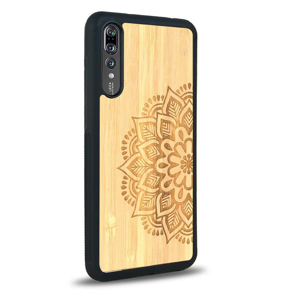 Coque Huawei P20 Pro - Le Mandala Sanskrit - Coque en bois