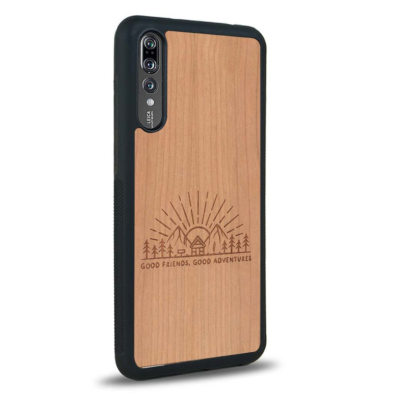 Coque Huawei P20 Pro - Sunset Lovers - Coque en bois