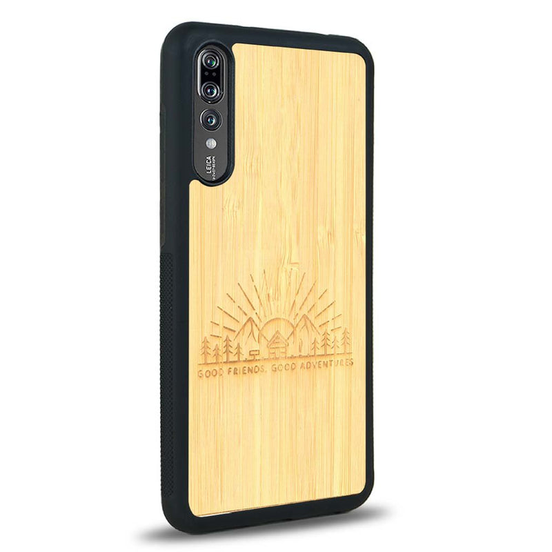 Coque Huawei P20 Pro - Sunset Lovers - Coque en bois