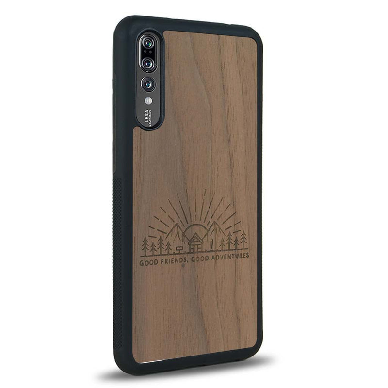 Coque Huawei P20 Pro - Sunset Lovers - Coque en bois