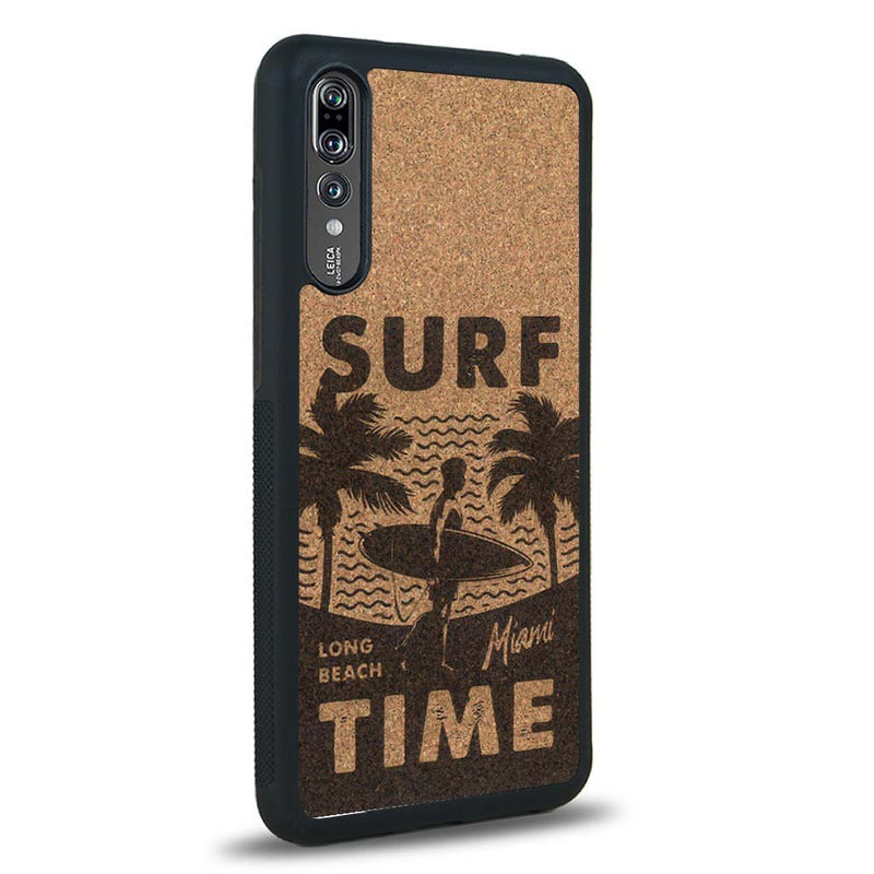 Coque Huawei P20 Pro - Surf Time - Coque en bois