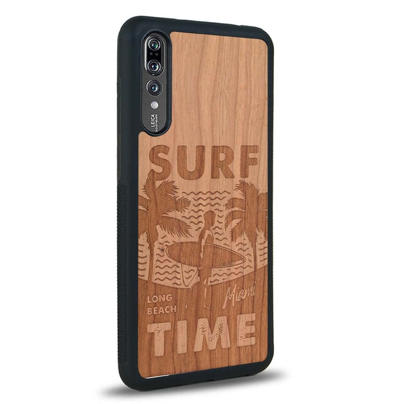 Coque Huawei P20 Pro - Surf Time - Coque en bois