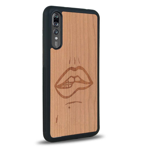 Coque Huawei P20 - The Kiss - Coque en bois
