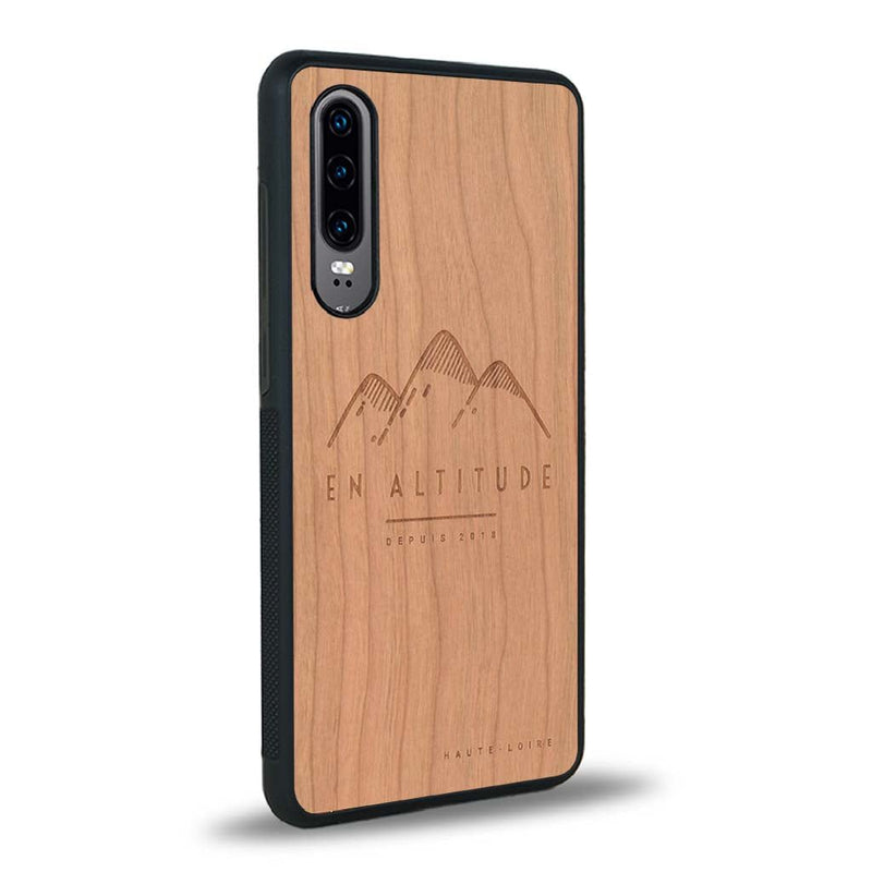 Coque Huawei P30 - En Altitude - Coque en bois