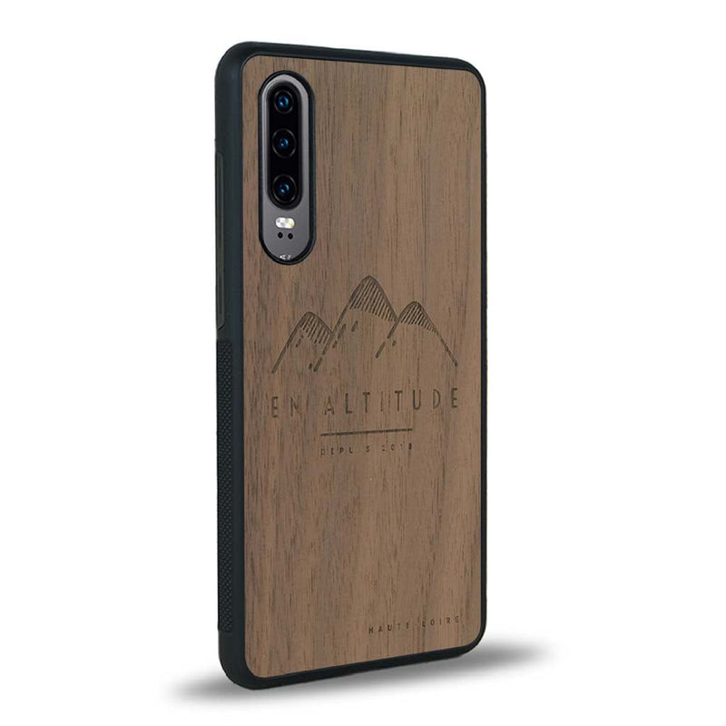 Coque Huawei P30 - En Altitude - Coque en bois