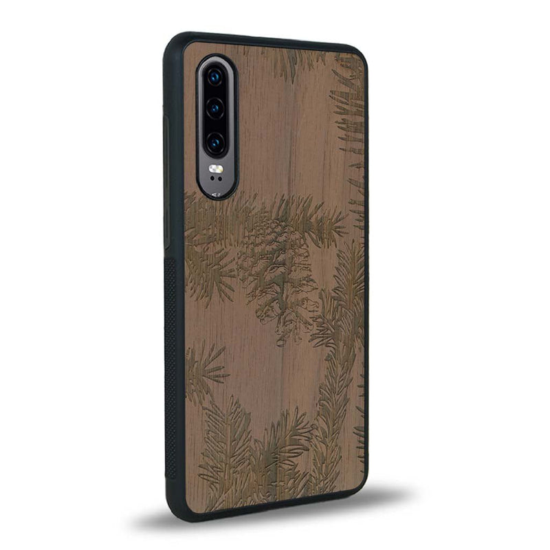 Coque Huawei P30 - La Pomme de Pin - Coque en bois