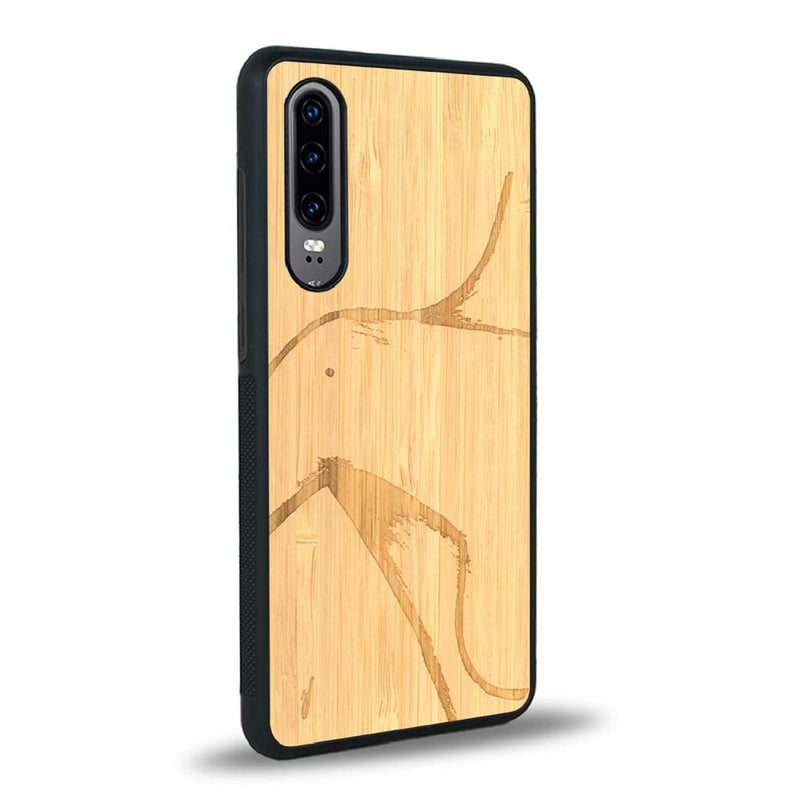 Coque Huawei P30 - La Shoulder - Coque en bois