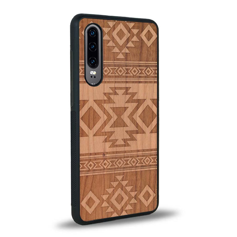 Coque Huawei P30 - L'Aztec - Coque en bois