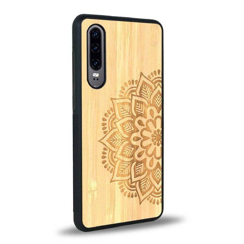 Coque Huawei P30 - Le Mandala Sanskrit - Coque en bois