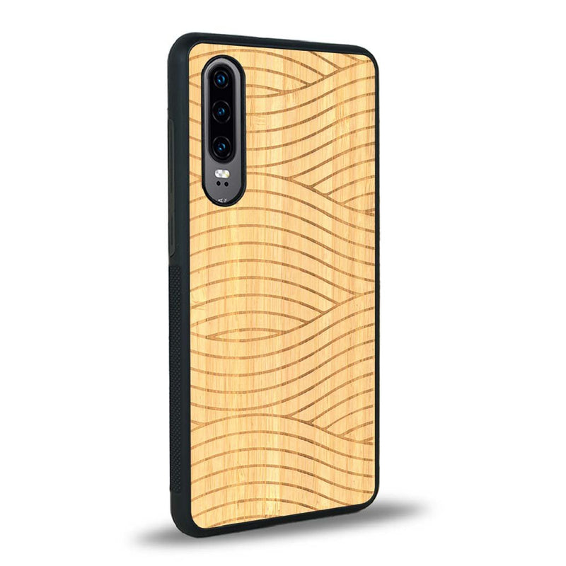 Coque Huawei P30 - Le Wavy Style - Coque en bois