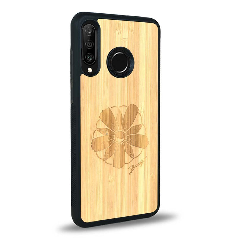 Coque Huawei P30 Lite - La Fleur des Montagnes - Coque en bois