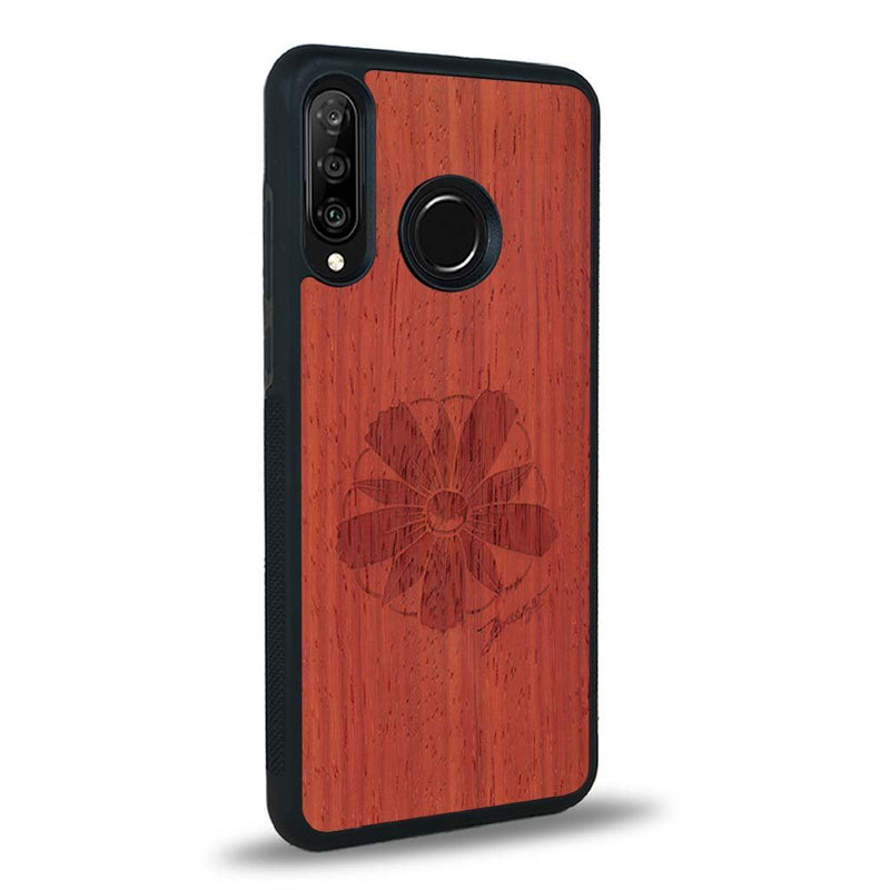 Coque Huawei P30 Lite - La Fleur des Montagnes - Coque en bois