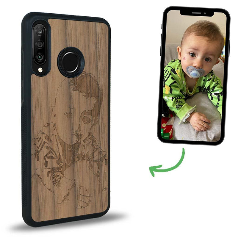 Coque Huawei P30 Lite - La Personnalisable - Coque en bois