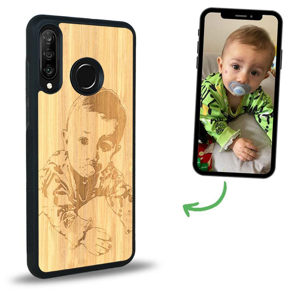 Coque Huawei P30 Lite - La Personnalisable - Coque en bois