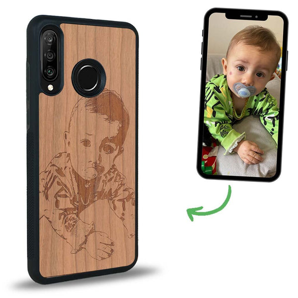 Coque Huawei P30 Lite - La Personnalisable - Coque en bois