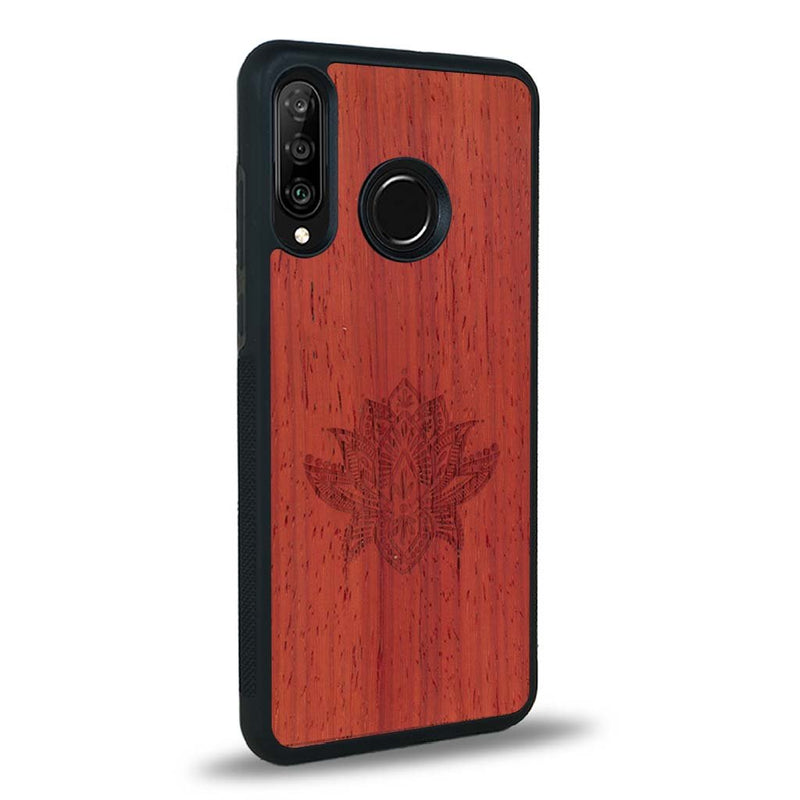 Coque Huawei P30 Lite - Le Lotus - Coque en bois