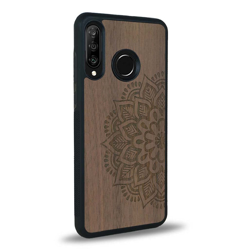 Coque Huawei P30 Lite - Le Mandala Sanskrit - Coque en bois