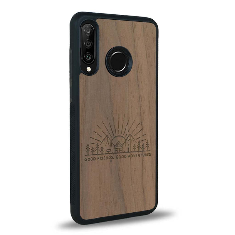 Coque Huawei P30 Lite - Sunset Lovers - Coque en bois