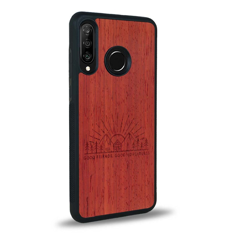 Coque Huawei P30 Lite - Sunset Lovers - Coque en bois