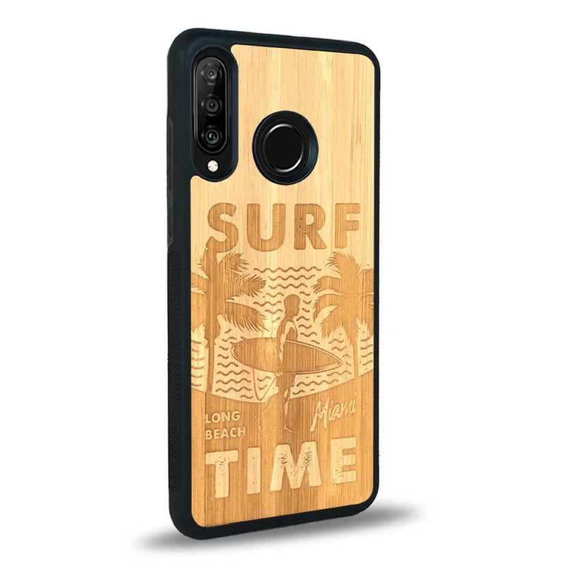 Coque Huawei P30 Lite - Surf Time - Coque en bois