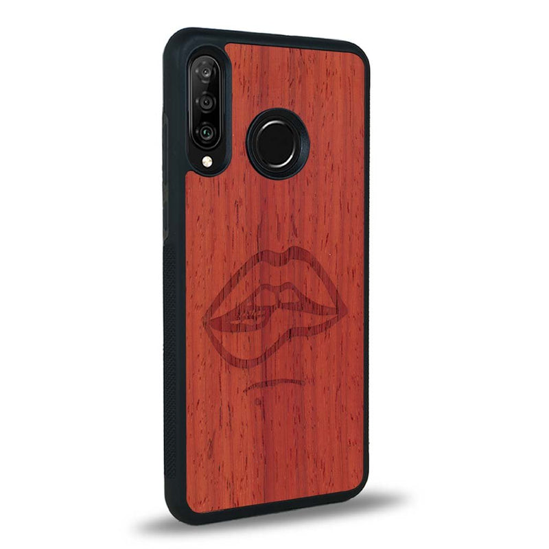 Coque Huawei P30 Lite - The Kiss - Coque en bois