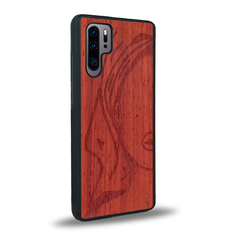 Coque Huawei P30 Pro - Au féminin - Coque en bois