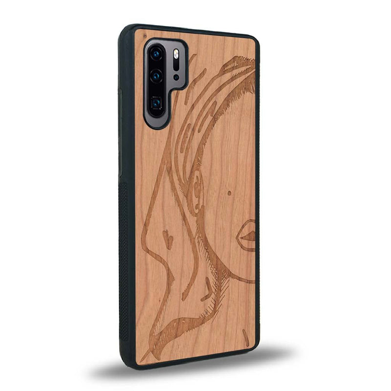 Coque Huawei P30 Pro - Au féminin - Coque en bois