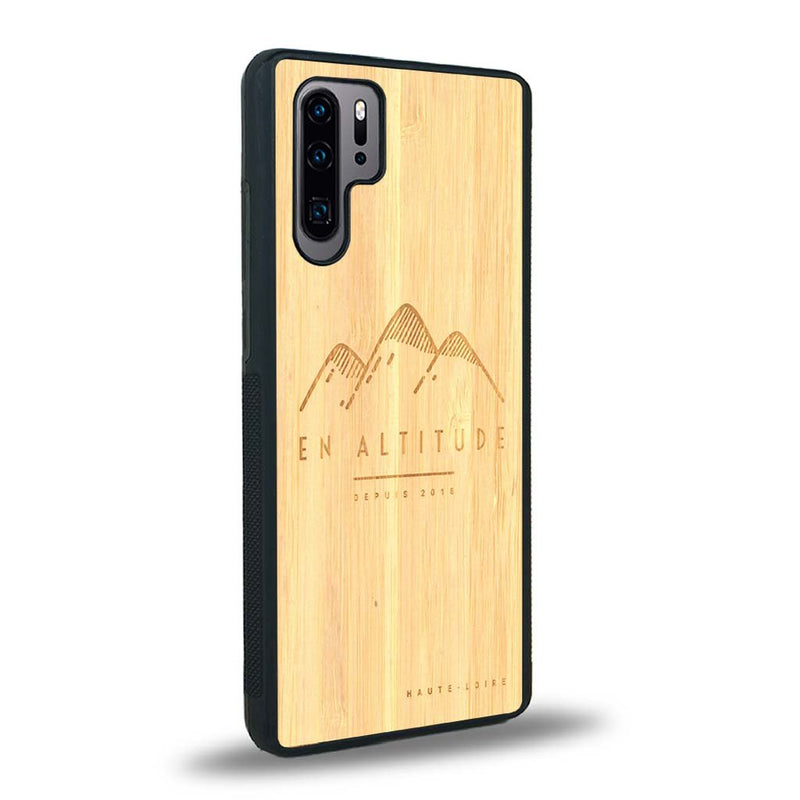 Coque Huawei P30 Pro - En Altitude - Coque en bois