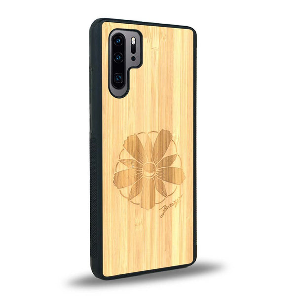 Coque Huawei P30 Pro - La Fleur des Montagnes - Coque en bois