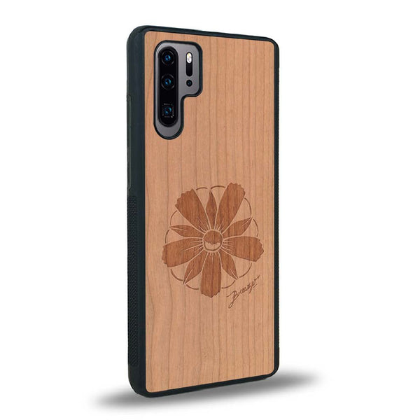 Coque Huawei P30 Pro - La Fleur des Montagnes - Coque en bois