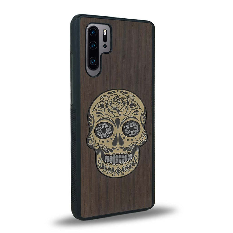 Coque Huawei P30 Pro - La Skull - Coque en bois