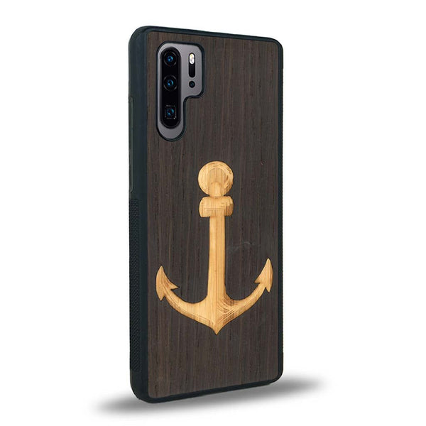 Coque Huawei P30 Pro - L'Ancre - Coque en bois