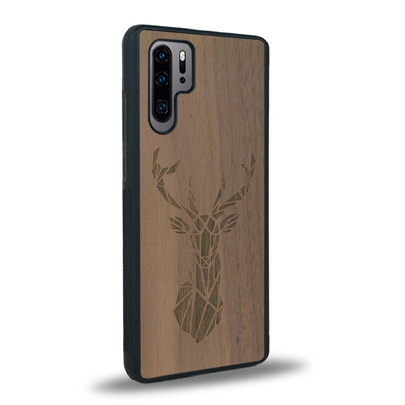 Coque Huawei P30 Pro - Le Cerf - Coque en bois