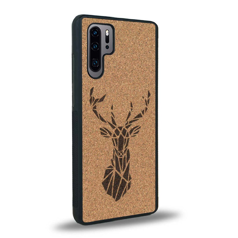 Coque Huawei P30 Pro - Le Cerf - Coque en bois