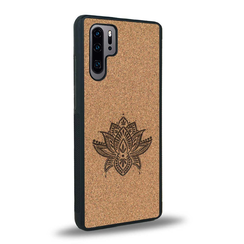 Coque Huawei P30 Pro - Le Lotus - Coque en bois