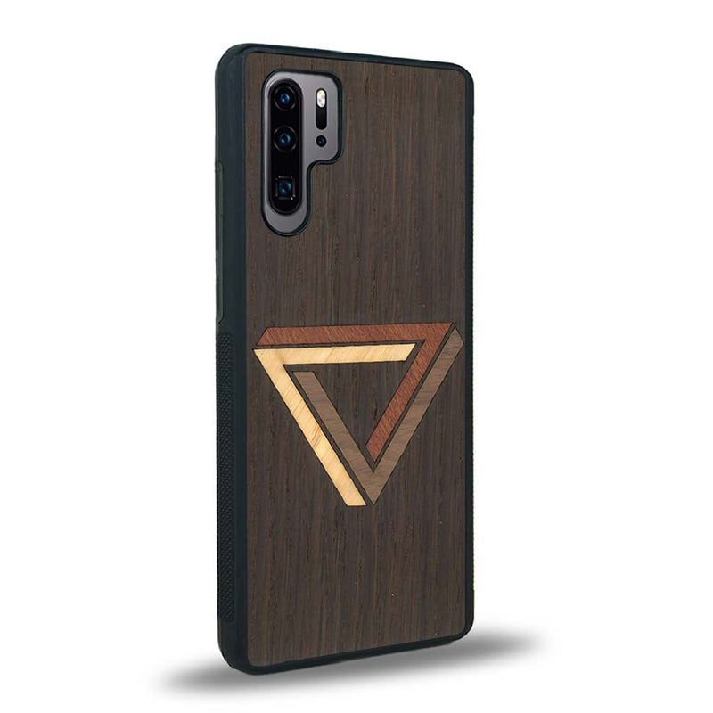 Coque Huawei P30 Pro - Le Triangle - Coque en bois