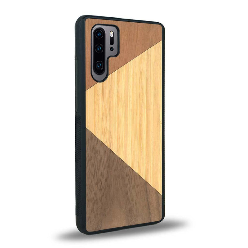 Coque Huawei P30 Pro - Le Trio - Coque en bois