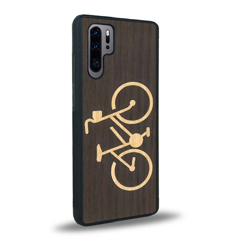 Coque Huawei P30 Pro - Le Vélo - Coque en bois