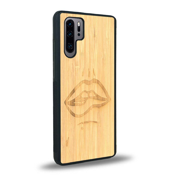 Coque Huawei P30 Pro - The Kiss - Coque en bois