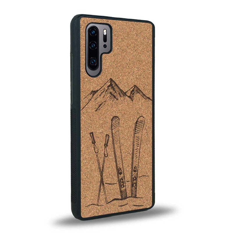 Coque Huawei P30 Pro - Winter Holidays - Coque en bois